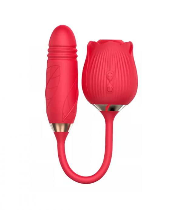 Rose G-Spot Vibrator Hand Held