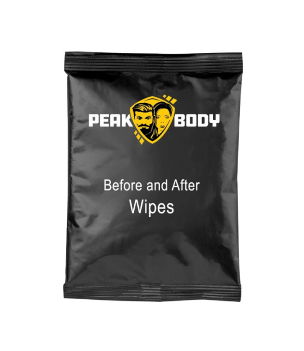 Peakbody Before and After Wipes 50 pack