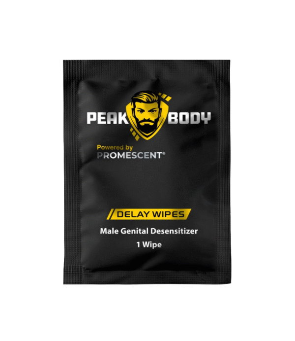 Peakbody Delay Wipes 15 Pack